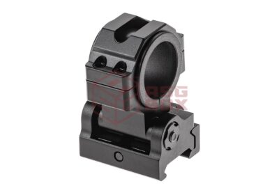 Leapers 30mm Flip-to-Side Picatinny/Weaver QD Ring Mount Black - obrazek 2