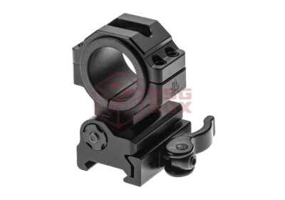 Leapers 30mm Flip-to-Side Picatinny/Weaver QD Ring Mount Black - obrazek 3