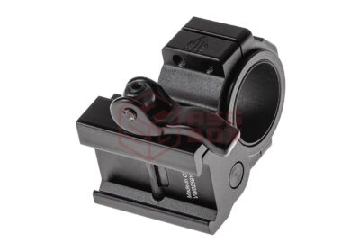 Leapers 30mm Flip-to-Side Picatinny/Weaver QD Ring Mount Black - obrazek 6