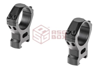 Leapers 34mm High Profile Steel Picatinny Rings Black - obrazek 2