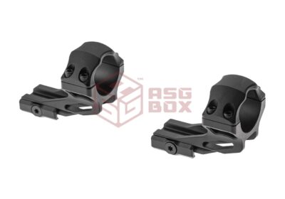 Leapers ACCU-SYNC 30mm High Profile 37mm Offset Picatinny Rings Black