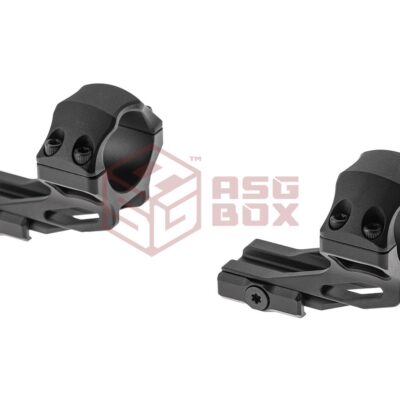 Leapers ACCU-SYNC 30mm High Profile 37mm Offset Picatinny Rings Black