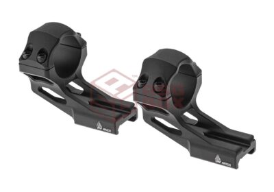 Leapers ACCU-SYNC 30mm High Profile 37mm Offset Picatinny Rings Black - obrazek 2