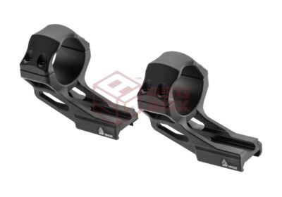 Leapers ACCU-SYNC 34mm High Profile 37mm Offset Picatinny Rings Black - obrazek 2