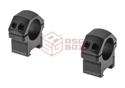 Leapers PRO 25.4mm Low Profile P.O.I. Picatinny Rails Black - obrazek 2