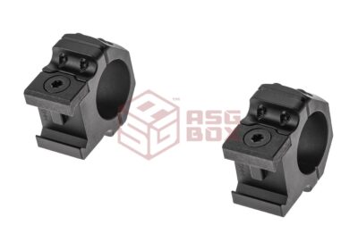 Leapers PRO 25.4mm Low Profile P.O.I. Picatinny Rails Black - obrazek 3