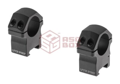 Leapers PRO 25.4mm Medium Profile P.O.I. Picatinny Rings Black - obrazek 2