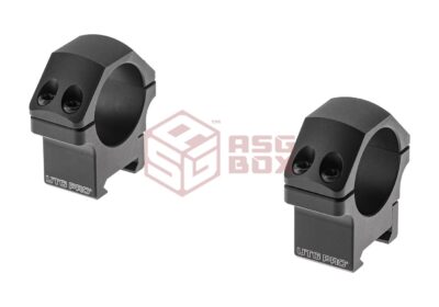 Leapers PRO 30mm Low Profile P.O.I. Picatinny Rings Black - obrazek 2