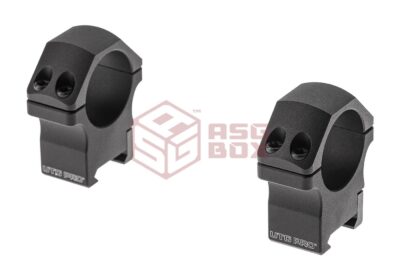 Leapers PRO 30mm Medium Profile P.O.I. Picatinny Rings Black - obrazek 2