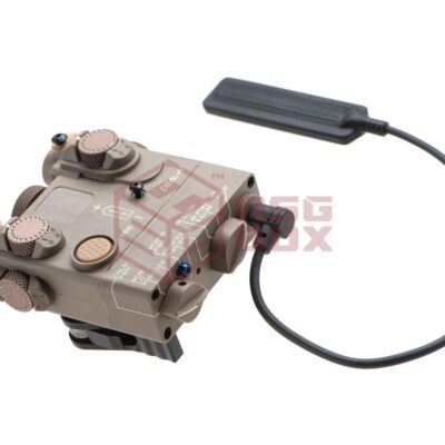 Alternative view of WADSN DBAL-A2 Aiming Device Green Laser + IR Laser/IR LED Dark Earth