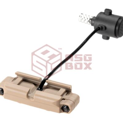 Alternative view of WADSN Dual Function Tape Switch for Rein Tactical Lights Dark Earth