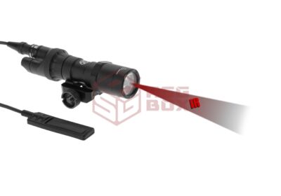 WADSN M300B Mini Scout Flashlight With Dual Switch IR LED Black - obrazek 6