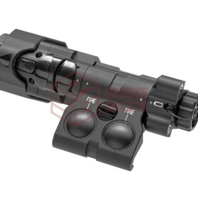 Alternative view of WADSN MAWL-C1+ Red Laser Polymer Version Black