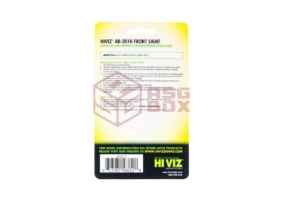 HIVIZ Fiber Front Sight for AK - obrazek 2