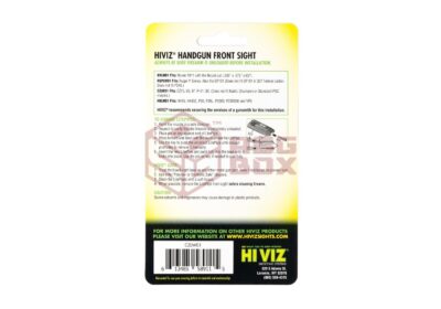 HIVIZ LiteWave Front Sight for CZ 75/P01 - obrazek 2