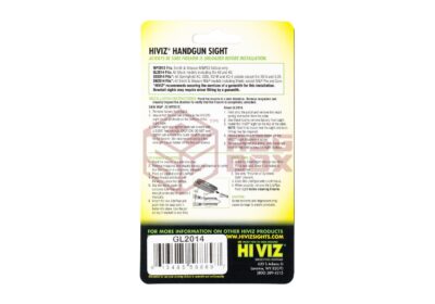 HIVIZ LiteWave Front Sight for Glock - obrazek 2