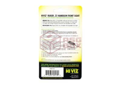 HIVIZ LiteWave Front Sight for Ruger MK I/II/III/IV - obrazek 2