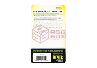 HIVIZ MPB-TAC Barrel Snap On Shotgun Front Sight - obrazek 2