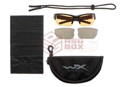 Wiley X WX Valor 2.5 Grey / Clear / Rust Black - obrazek 6