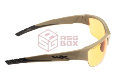 Wiley X WX Valor 2.5 Grey / Clear / Rust Tan - obrazek 3