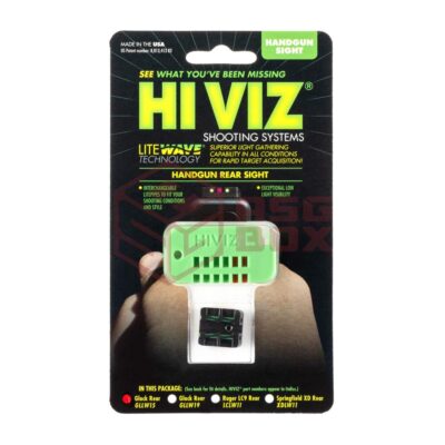 asgbox.pl - LiteWave Rear Sight for Glock 17/19 HIVIZ