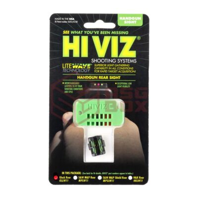 asgbox.pl - LiteWave Rear Sight for Glock 42/43/48 HIVIZ