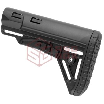 Alternative view of DLG Tactical Mil Spec TBS Sharp Low Profile Stock Black