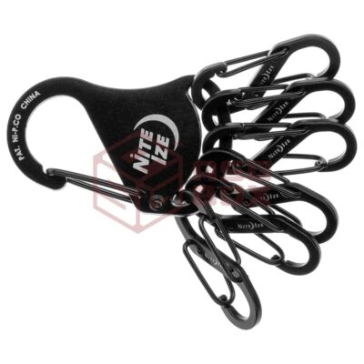 Alternative view of Nite Ize KeyRack S-Biner Black