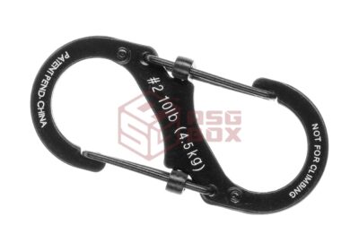 Nite Ize S-Biner SlideLock #2 Black - obrazek 2