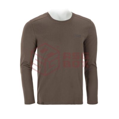 Alternative view of Clawgear Basic Tee LS Stonegrey Olive M