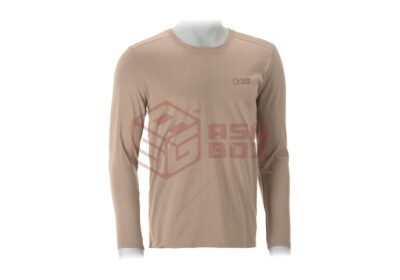 Clawgear Basic Tee LS Khaki XS - obrazek 2