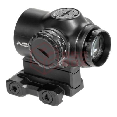 Alternative view of Primary Arms SLx 1X MicroPrism Green ACSS Gemini 9mm Black