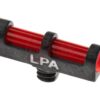 asgbox.pl - Red Fiber Optics Front Sight for 5X40 Thread LPA