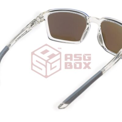 Alternative view of Wiley X WX Alfa Captivate Polarized Blue Mirror Transparent