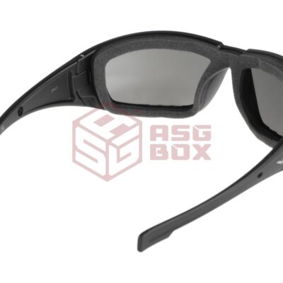 Alternative view of Wiley X WX Boss Silver Flash Grey Black