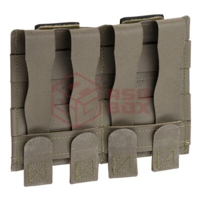 Alternative view of Blue Force Gear Flapped Ten-Speed M4 Two Mag Pouch Ranger Green