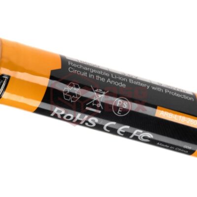 Alternative view of Fenix 18650 USB-C Battery 3.7V 2600mAh