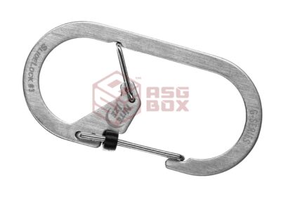 Nite Ize G-Series SlideLock #3 Silver - obrazek 2