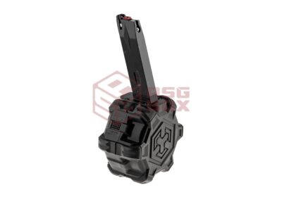 AW Custom Drum Mag MB Series GBB 350rds Black - obrazek 2