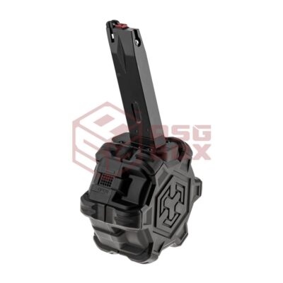 Alternative view of AW Custom Drum Mag MB Series GBB 350rds Black