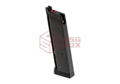Salient Arms Magazin RED / Single Stack 1911 GBB 15rds Black - obrazek 2