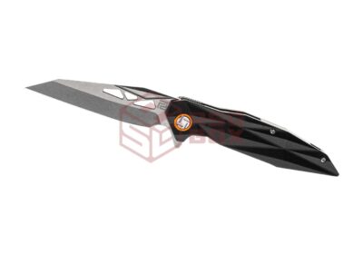 Artisan Cutlery Cygnus Framelock Sculpted Black - obrazek 2
