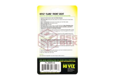 HIVIZ Flame Shotgun Front Sight FL2005-G - obrazek 2