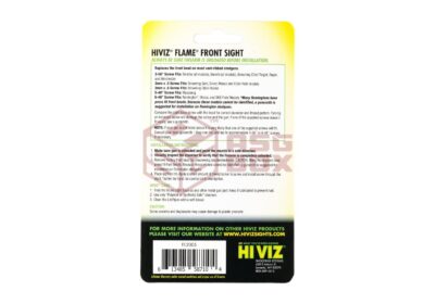 HIVIZ Flame Shotgun Front Sight FL2005-R - obrazek 2