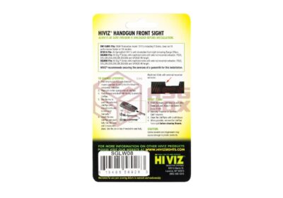 HIVIZ LiteWave Front Sight for Sig P-Series SGLW08 - obrazek 2
