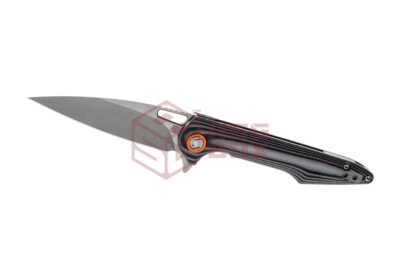Artisan Cutlery Small Archaeo Linerlock G10 Black - obrazek 2