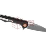 Artisan Cutlery Small Archaeo Linerlock Smooth G10 Black
