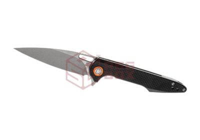 Artisan Cutlery Small Archaeo Linerlock Textured G10 Black - obrazek 2