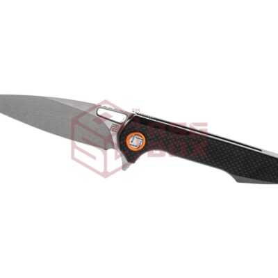 Alternative view of Artisan Cutlery Small Archaeo Linerlock Textured G10 Black