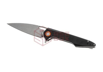 Artisan Cutlery Small Archaeo Linerlock Textured G10 Black - obrazek 3
